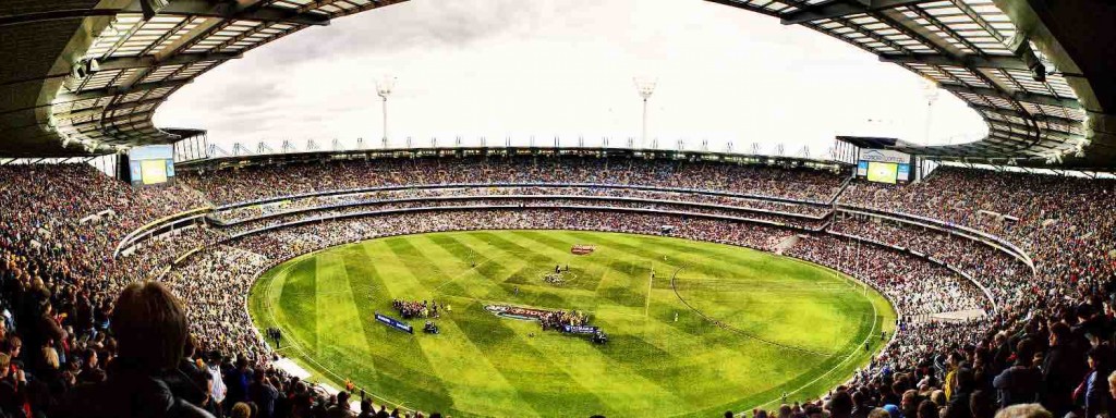 Sân vận động Melbourne được xây dựng từ năm 1853 và trở thành